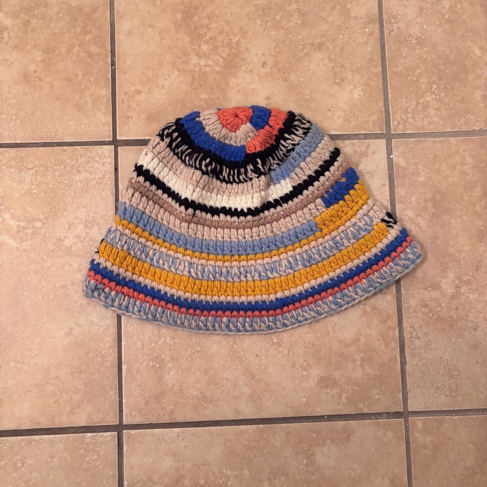 Colorful Striped Bucket Hat